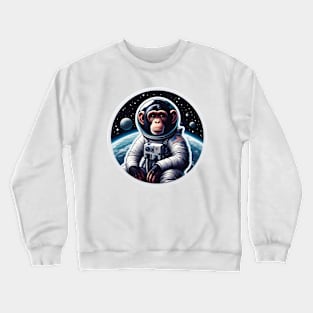 Space Monkey Crewneck Sweatshirt